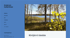Desktop Screenshot of kivijarvenkylayhdistys.net